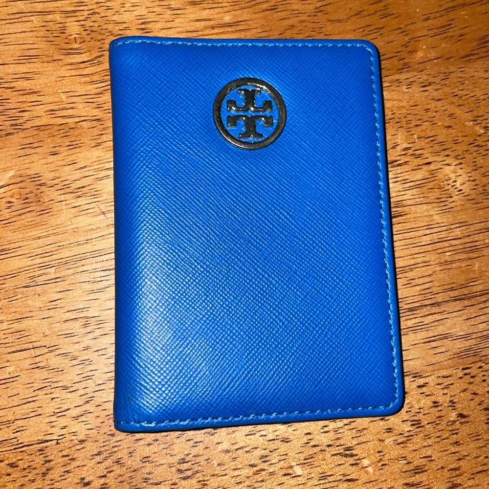 Tory Burch Blue Wallet